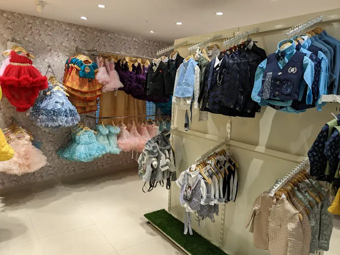 Cute Silks Kids Partywear